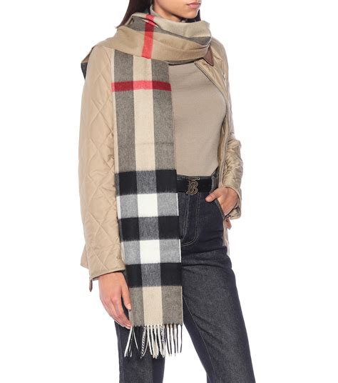 sheer mega check scarf burberry|burberry check wool scarf.